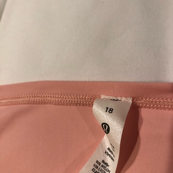 Lululemon NWT SZ 18 Pink long sleeve shirt - Picture 2 of 4